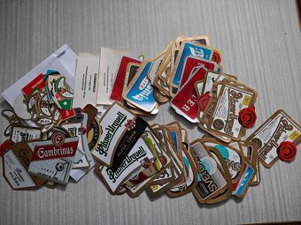 Pivní etikety sbírka stovek kousků - 5