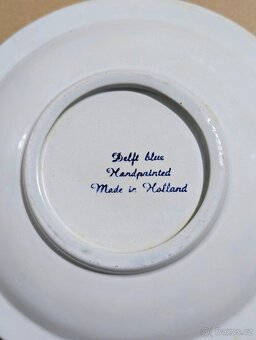 Keramický popelník/miska Delft blue - Handpainted, Made in H - 5