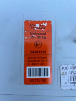 Autosedačka Britax Romer - 5
