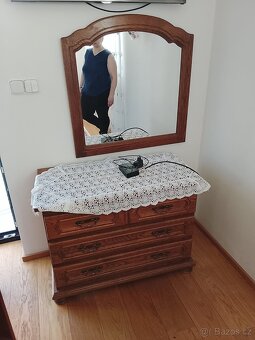 Postel, skříň komoda komplekt - 5