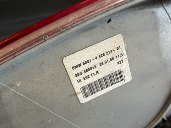 BMW E92 predfacelift zadní světla - 5