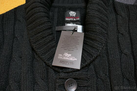 Cron-x jeans , Svetr černý , Wrangler kalhoty - 5