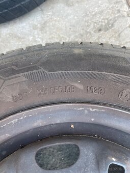 2 x zánovní letní pneu 175/65 R14 82T s disky - 5
