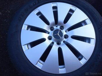 Prodám sadu Orig ALU kol Mercedes 225/55R17 letní - 5