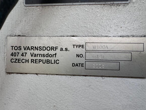 horizontální vyvrtávačka TOS W 100 A - 5
