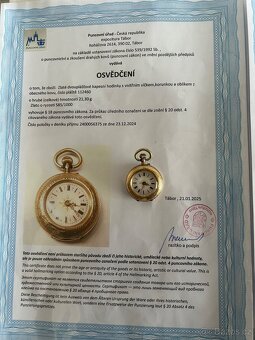 Kapesni zlate hodinky - 5