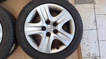 Sada disků Opel 17" 5x120 zimní pneu 225/50 R17 6-7mm - 5