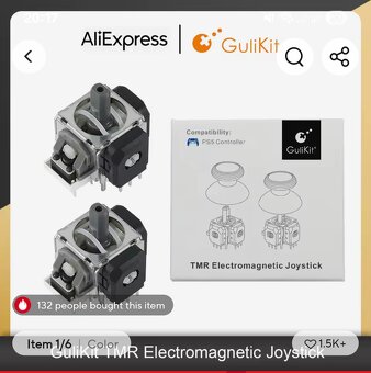 Dualsense PS5 TMR Gulikit - 5