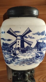 Nástěnný porcelánový mlýnek - 5