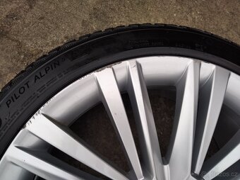 Prodám orig. alu zimní sadu 19" Škoda Superb III - 5