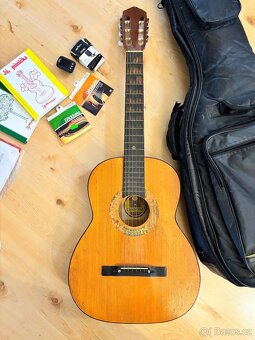 CREMONA retro kytara + obal rockbag + ladička + zpěvníky a s - 5