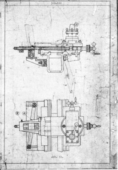 Kuželové pravítko pro Maďarský soustruh KART E2N - 5