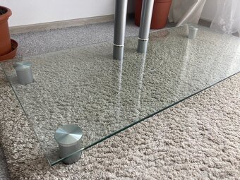 TV a hifi skleněný stolek - 5