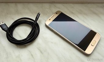 Samsung Galaxy S7 32gb/4gb Ram zlatý-krásný stav. - 5