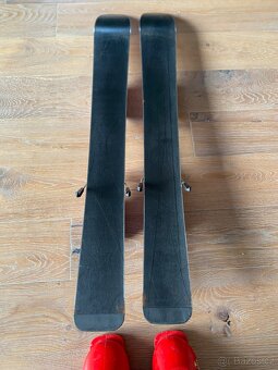 Dětské lyže + lyžáky - 5