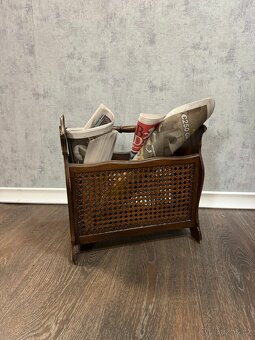 Stojan na noviny s výpletem (141012) - 5