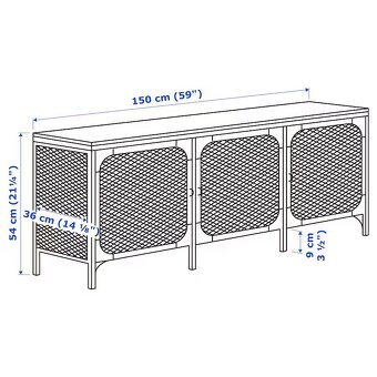 Televizní set - Ikea Fjällbo - 5