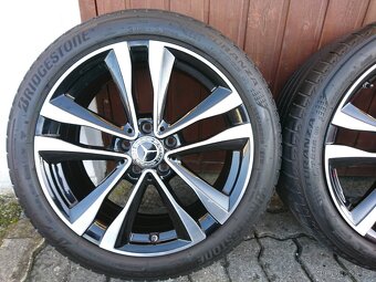 Mersedes A+B+ CLA originální alu kola 5x112 Letní 225/45/18 - 5