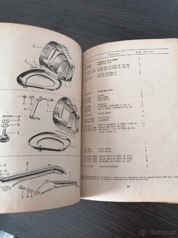 Jawa 500 OHC SEZNAM NÁHRADNÍCH DÍLŮ - 5