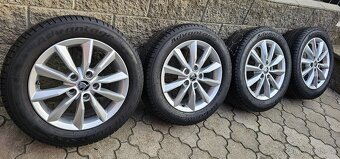 Originál alu Škoda 3 5x112 205/55 R16 letní - 6mm - 5