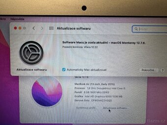 Apple MacBook Air 13" Early 2015 Procesor 1,6GHz Dvoujadrov - 5