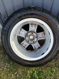 Prodám Alu r15 5x112 s letní pneu 195/65 - 5