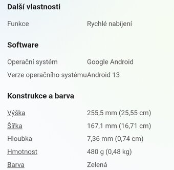 Xiaomi Redmi Pad SE 8GB/256GB zelený + obal - 5