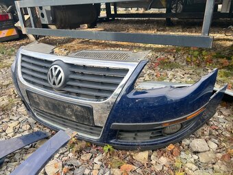 Přední nárazník a blatníky vW Passat B6 - 5