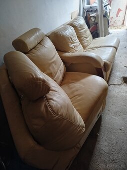 Kožená roh.sedačka - 5