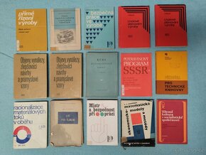 Starší technické knihy SNTL a jiné - část II - 5
