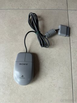 Příslušenství playstation 1 joystick,myš,multitap,ovladače - 5