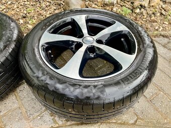 Alu kola Borbet + pneu 205/55 R16 letní - 5
