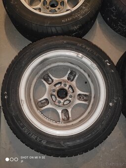 Sada kol R14 4×98 – Fiat, Lancia, Alfa + letní pneu Barum - 5