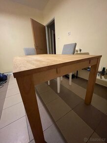 JÍDELNÍ STŮL, VELKÝ A KVALITNÍ - 5