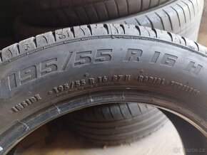 2 LETNÍ 195/55 R16 - TOP STAV - 5