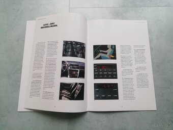 BMW E32 - katalog příplatkové výbavy 1/92 - doprava v ceně - 5