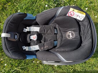 Cybex Aton 5 + základna po jednom dítěti, málo používaná - 5