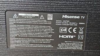 QLED Televize HISENSE 43A7NQ - 5