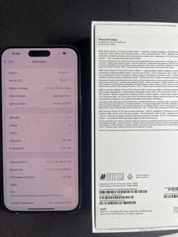 iPhone 14 Pro Max 128GB Silver - 5