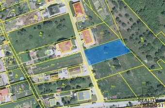 Bošovice, prodej pozemku 1000 m2 - 5