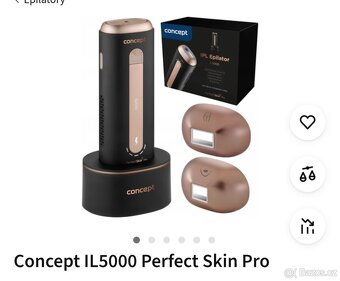IPL epilátor Concept Perfect Skin Pro IL5000 - 5