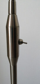 Lampa broušený nerez LED zdroj světla - 5