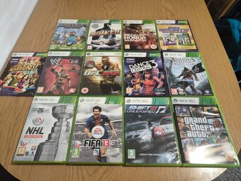 Xbox 360 + kínect + 2x bezdrátový ovladač+GTA 5 - 5