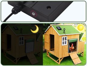 Automatická roletková dvířka pro kurníky - 5