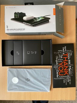 Nová bezdrátová nabíječka Satechi - na 3 zařízení - 5
