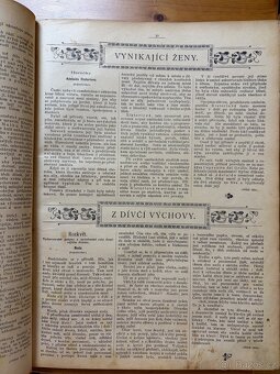 Kniha - vyvázané časopisy Lada - 5