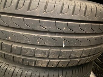 Plechové disky 16” 4x108 a letní pneu 205/55/R16 - 5