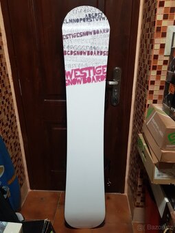 Prodám nový snowboard WESTIGE 155cm dlouhý. - 5