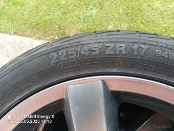 Letní kola 225/45 zr17 - 5