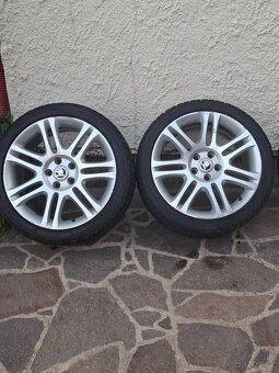 Alu Litá Kola Themisto Škoda Superb 2 225/45 R18 - 5